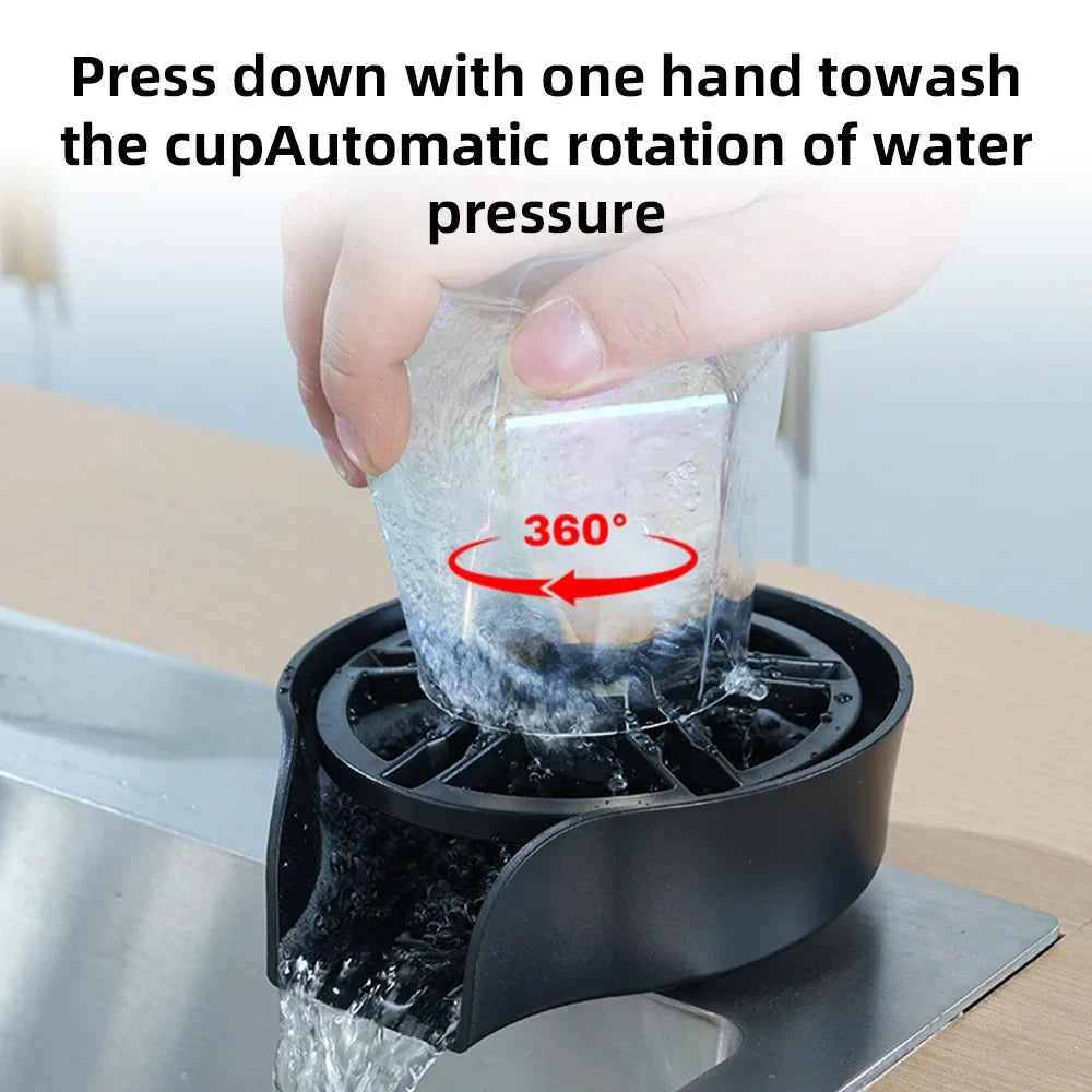 High-Pressure Glass Rinser