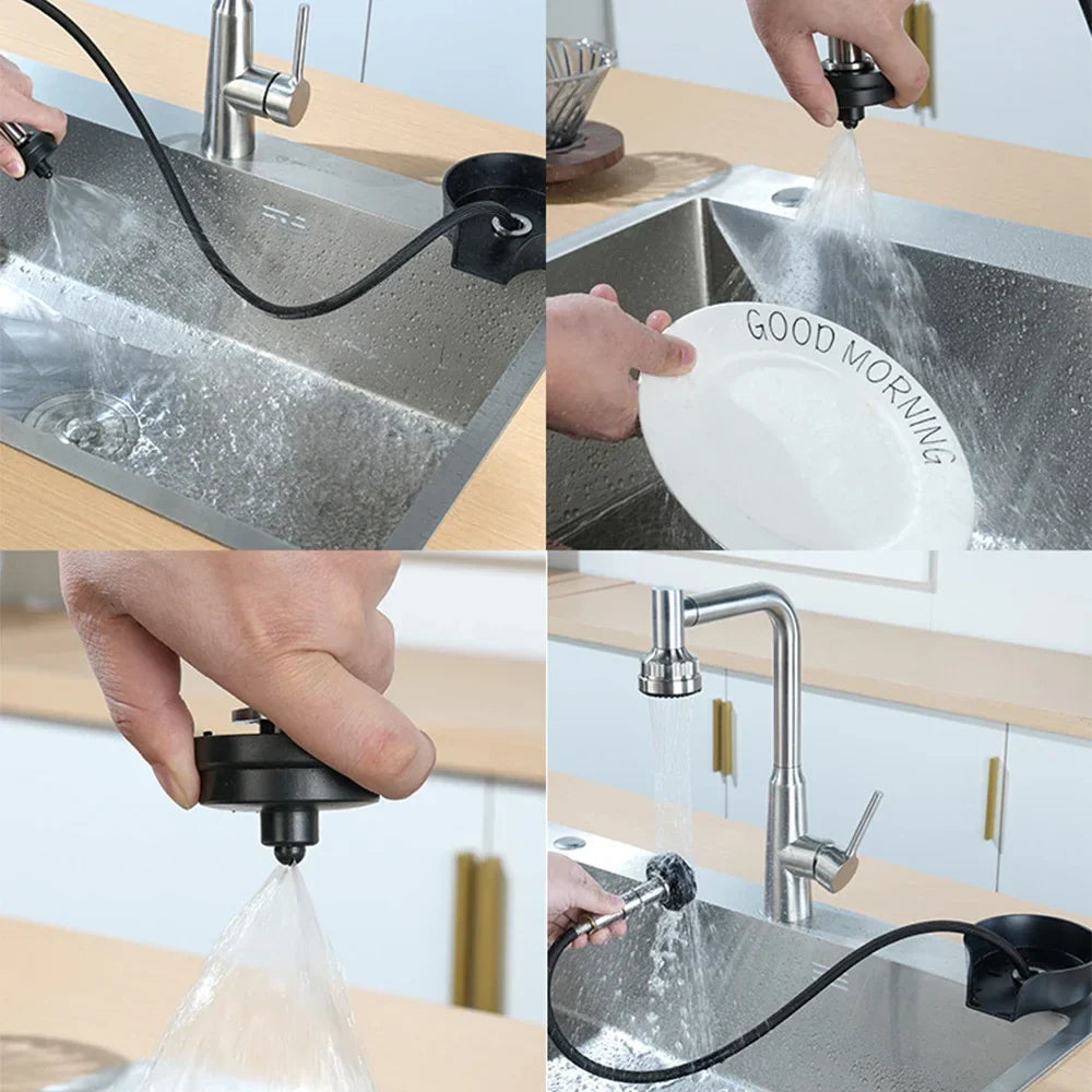 High-Pressure Glass Rinser